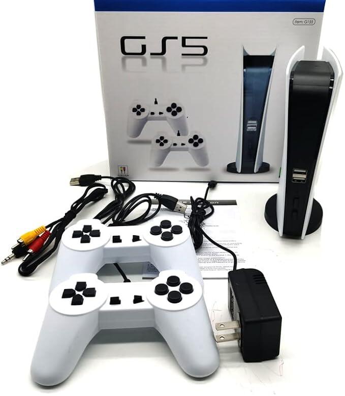 Consola GS5 Retro de Juegos – 200 Juegos Preinstalados, Compatible con TV y Soporte para Dos Jugadores 5