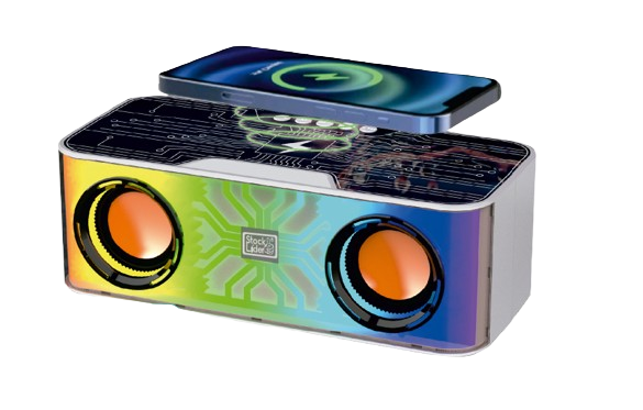 Altavoz RGB con bluetooth y carga inalámbrica 3